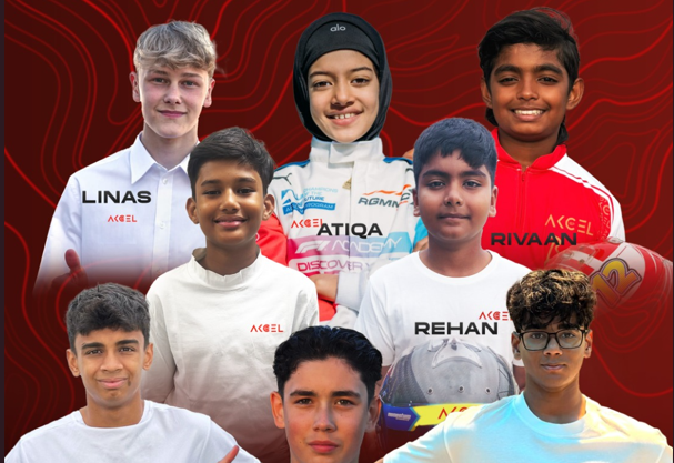 Rising Indian Talents Join AKCEL GP Academy’s Global Line-Up