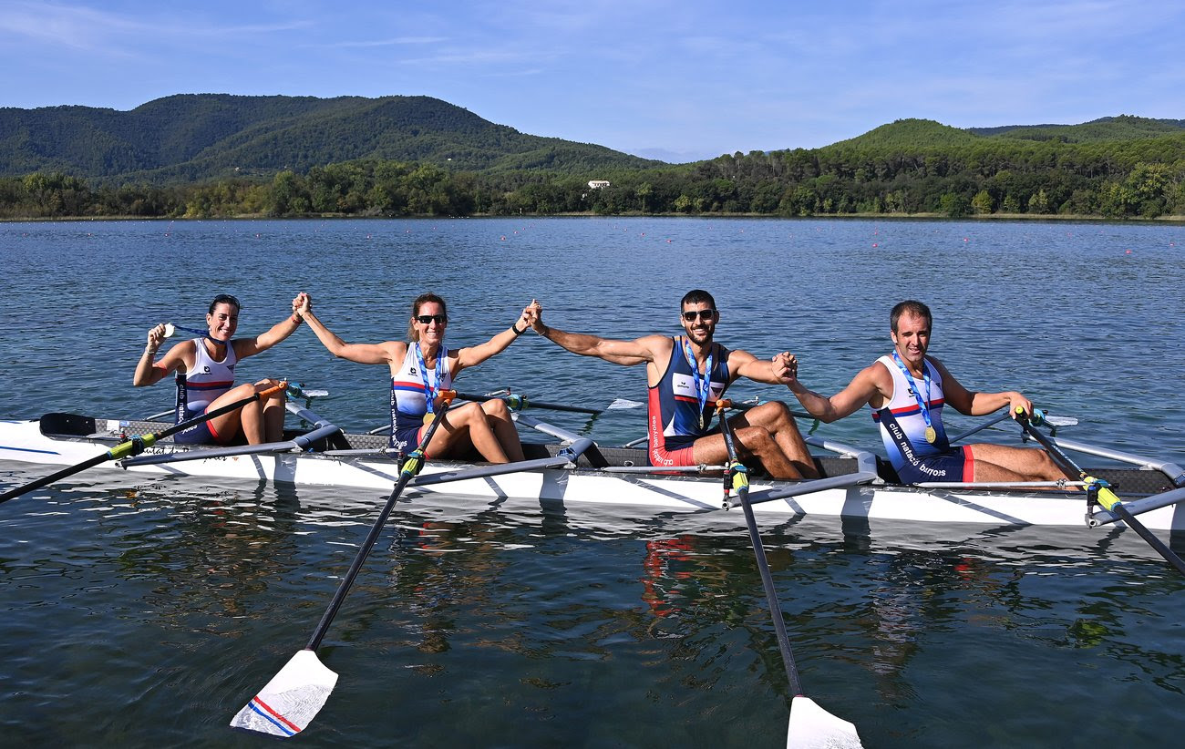World Rowing Masters Regatta in Banyoles unites all generations of rowers