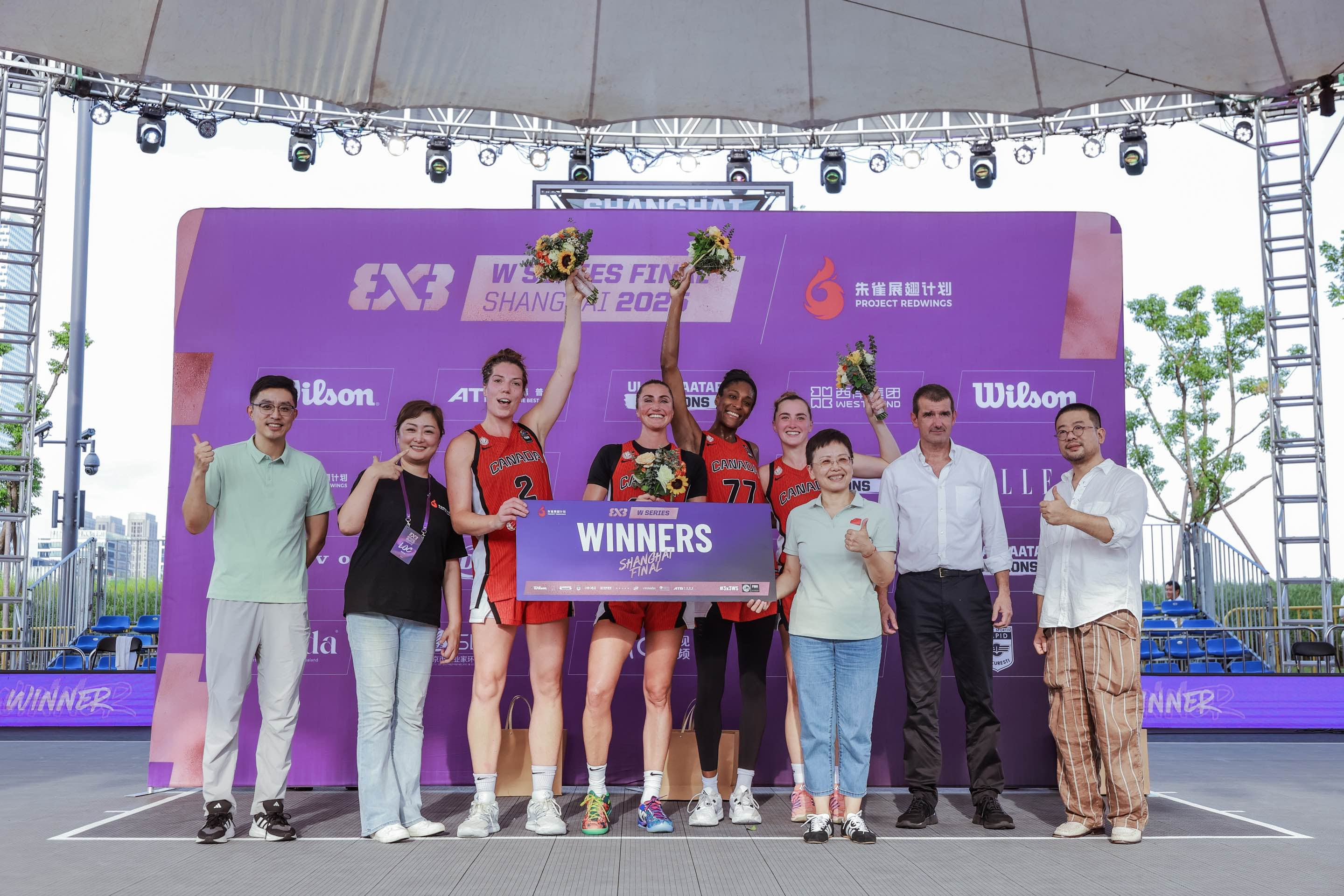 Canada win FIBA 3x3 Redwings Shanghai Women’s Series Final 2025
