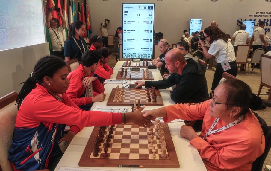Cuba takes sole lead as Olympiad for People with Disabilities crosses its halfway mark