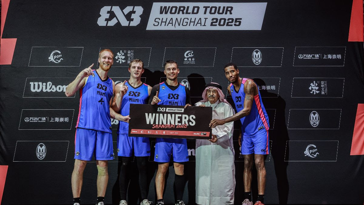 Miami win FIBA 3x3 World Tour Shanghai 2025