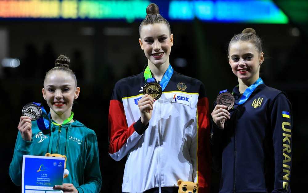 Darja Varfolomeev solidified her reign as queen of rhythmic gymnastics in Rio
