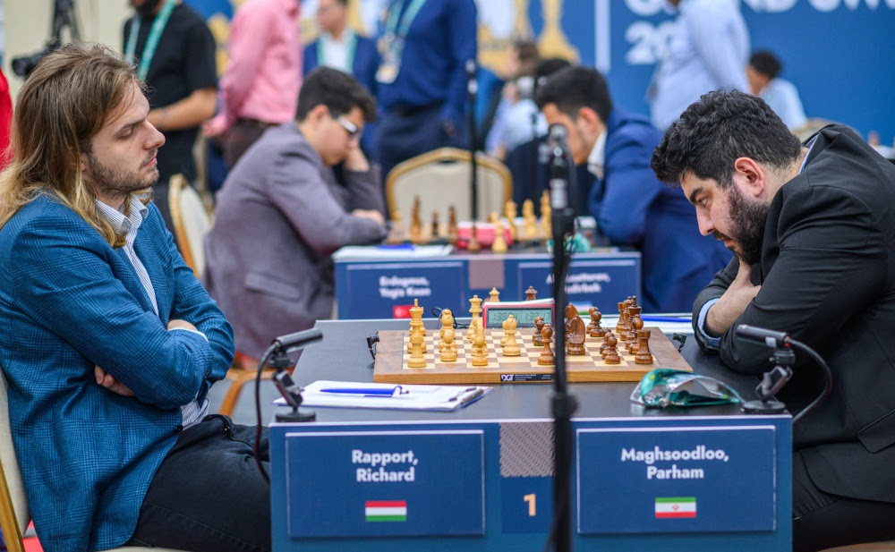 A round of piece sacrifices and surprises - FIDE Grand Swiss 2025