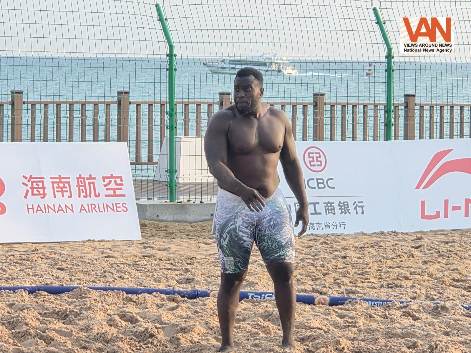 Wrestling competition is on final stage, medals match will be held tomorrow at Asian Beach Games 2026