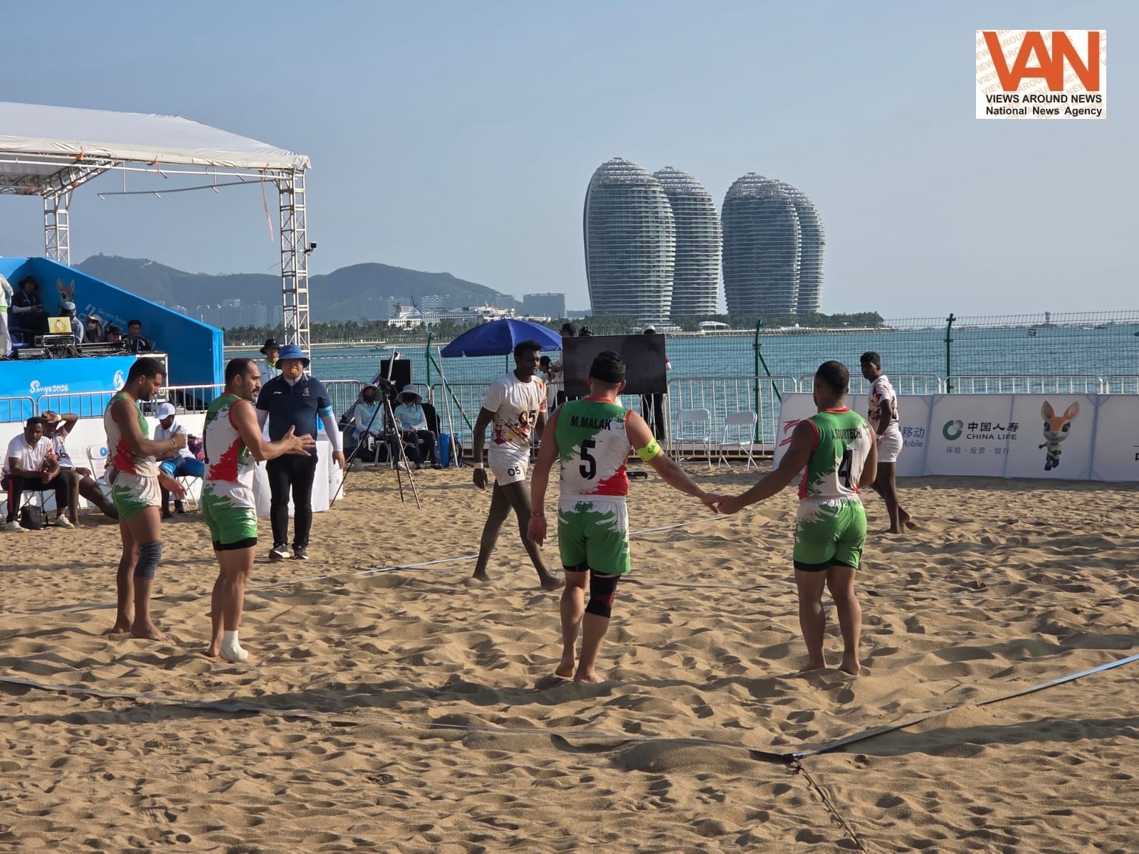 Iran Beach Kabaddi team will play against India in the final of Asian Beach Games 2026