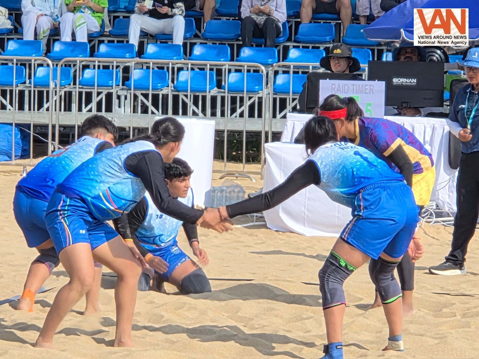 Indian beat Bangladesh and reached in the final of Beach Kabaddi - Asian Beach Games