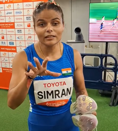 My aim was two Mascots for both kids & today I have two Golden Mascots with two Gold Medals - Simran Sharma