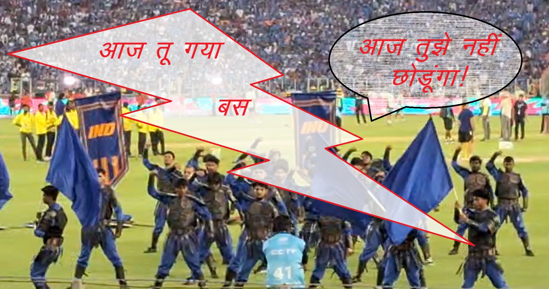 War between India & New Zealand before the final of #icct20worldcup2026